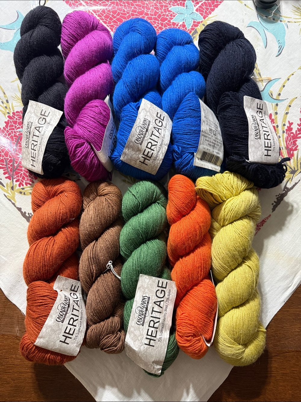 Cascade HERITAGE Merino Wool and Nylon Yarn
